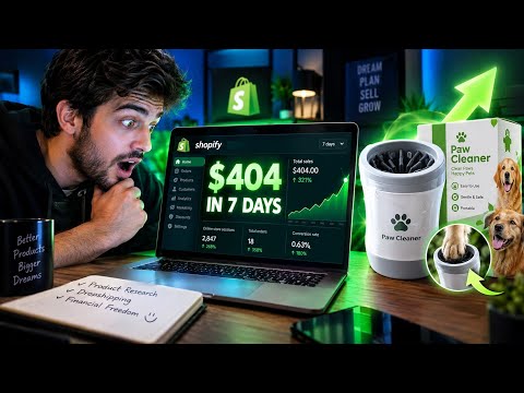 How I Made $404 In 7 Days With An AI Dropshipping Store