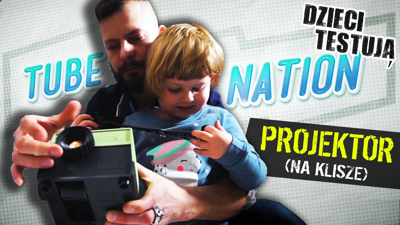 Dzieci testują: rzutnik Ania i bajki na kliszach | TUBE NATION