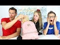 My Dad Reacts To What Is Inside My Bag!