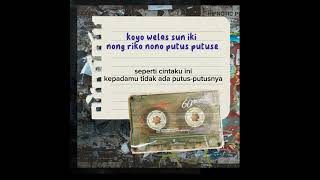 Download lagu Ngelabur Langit, Lirik Lagu dan terjemahannya mp3