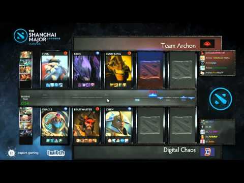 Archon vs Digital Chaos - Game 2 - Shanghai Major Qualifier