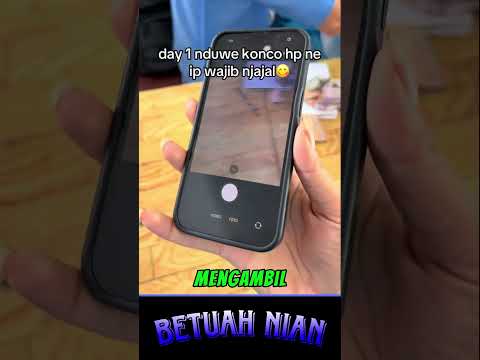 ketika teman punya iPhone pokoknya jangan sampai kalah saingan