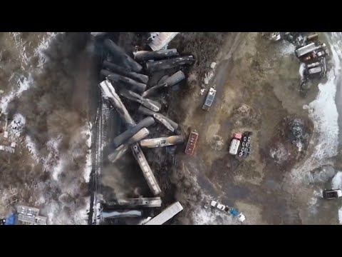 Ohio train derailment causes toxic chemical spill