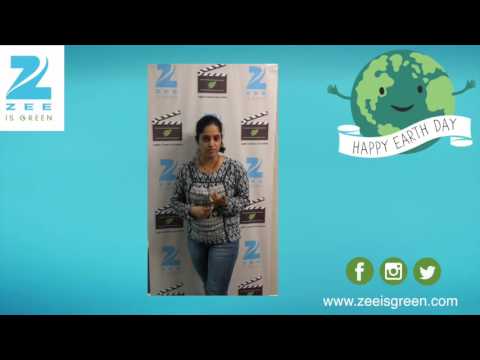 Earth Day Messages from ZEE - Vinita Shrivastav