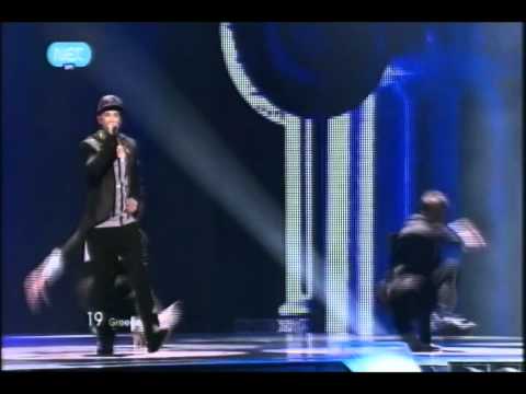 Eurovision 2011 Semifinal 1080 HD-Greece Loucas Yiorkas ft Stereo Mike Watch my dance [10.05.2011]