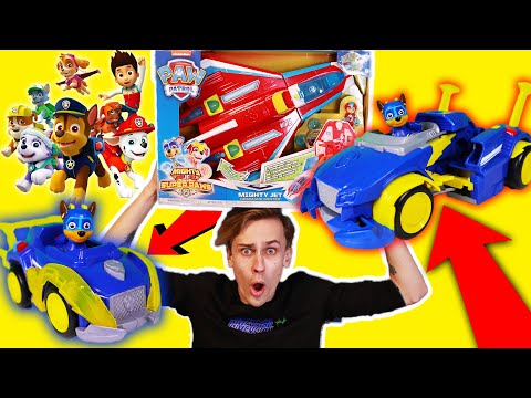 Psi Patrol KOSMO-PIESKI 🚀 Paw Patrol Mighty Pups 🐶 Paweł Malinowski