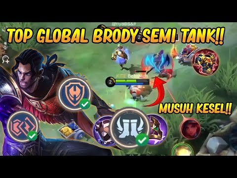 TALENT INI BIKIN MUSUH HERAN, HARUSNYA BRODY MATI KOK JADI KUAT BANGET! BRODY MLBB