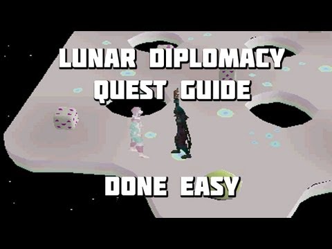 Runescape 2007 Lunar Diplomacy Quest Guide - Quest Guides Done Easy - Framed