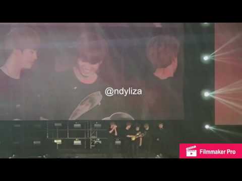 BTS BEAUTIFUL ENDING! ( not full closing video ) @ WINGS TOUR IN JAKARTA 170429 ( FANCAM )