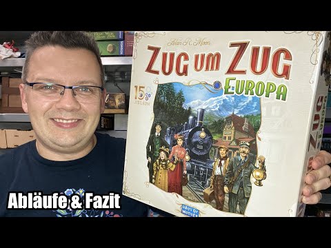 Zug um Zug Europa (Days of Wonder / asmodee) - 15 Jahre Sonderedition / Jubiläumsedition