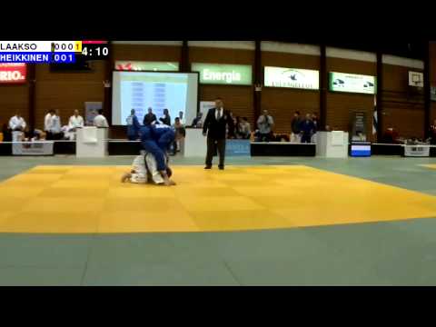 Judon SM 2014: M-66: LAAKSO - HEIKKINEN