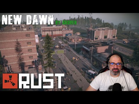 RUST ☢️ New Dawn  - Überblick über die Karte und Zombie Horden Mechanik - Custom Map by Gruber