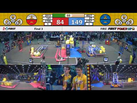 Final 3 - 2018 FIRST Championship - Detroit - Daly Subdivision