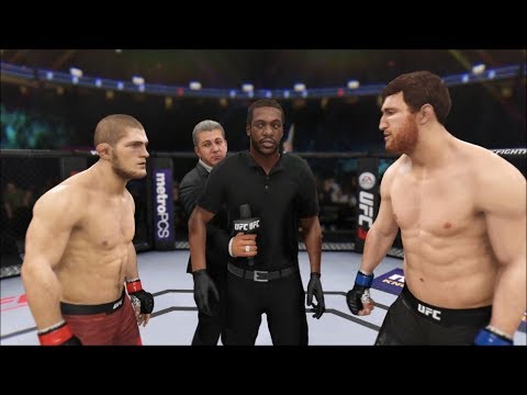Khabib vs. Ruslan Magomedov (EA Sports UFC 3) - K1 Rules