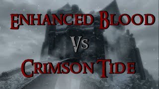 Skyrim Mod Comparison - Enhanced Blood Textures Vs Crimson Tide (+ Bloody Facials Review)