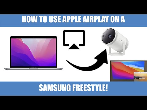 How To Use Apple Airplay On A Samsung Freestyle!