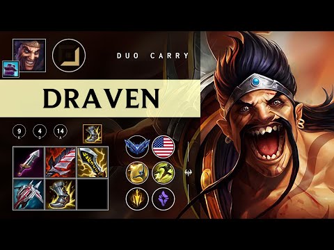 Draven ADC vs Ezreal - NA Diamond Patch 26.01