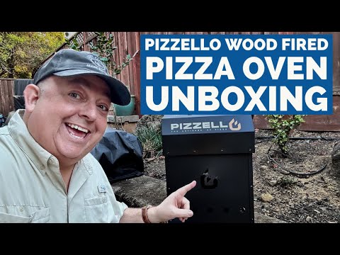 The PIZZELLO GUSTO Portable Wood Fired Pizza Oven UNBOXING! #pizzaoven #woodfiredpizza