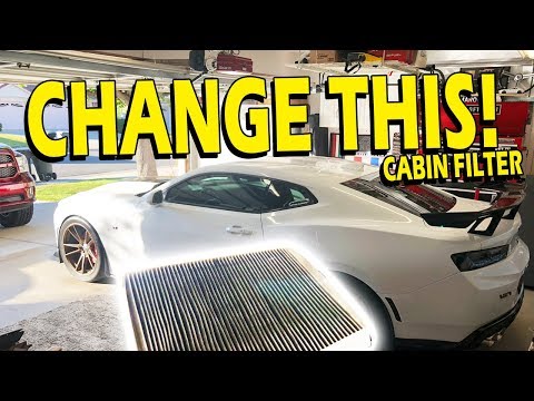 Cabin Air Filter Replacement – 16-24 Camaro | K&N Filter