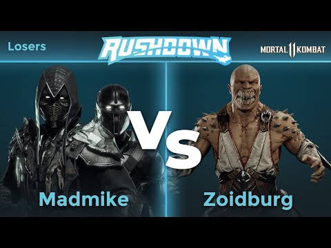 Rushdown 20 - Madmike (Noob) vs Zoidburg (Baraka) Losers - MK11