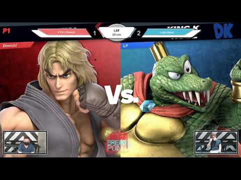 Breakpoint Ultimate FOUR Losers Semis - FYN | Dimichi (Ken) vs. Luigi player (King K. Rool)