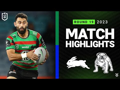 NRL 2023 | South Sydney Rabbitohs v Canterbury-Bankstown Bulldogs | Match Highlights