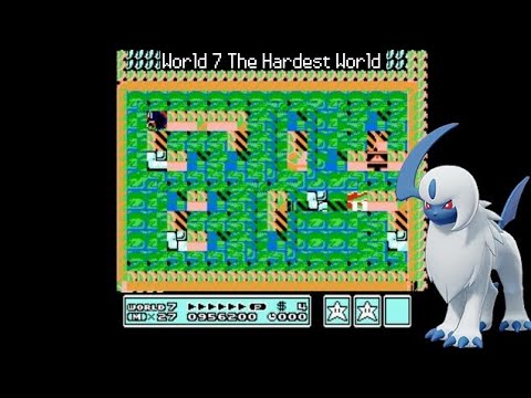 NES Super Mario Bros 3 Game genie Playthrough AULYNY World 7