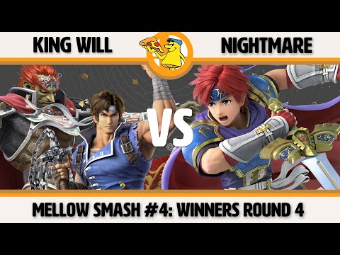 Mellow Mushroom SSBU #4 - King Will (Richter/Ganon) vs Nightmare (Roy) Winners Round 4