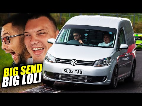 Modified VW Caddy UPSETTING Track Cars😭🤣 // Nürburgring