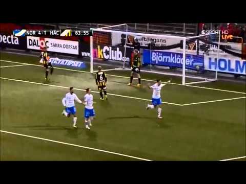 Gunnar Heidar Thorvaldssons 4-1 straff mot Häcken