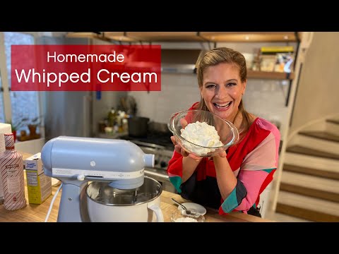 How to Make Whipped Cream – It's Easy AF!