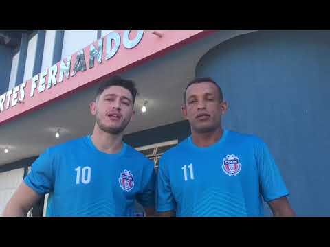 Marcinho e Xitão da seleção de Coxim convocam torcida