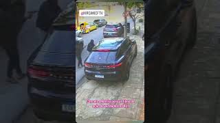Criminosos tentam roubar uma Porsche na zona Norte do RJ, o veículo era blindado e  motorista escapa