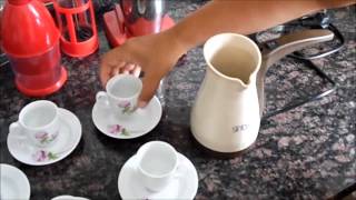 Sinbo electric turkish coffee pot capacity 5 cups