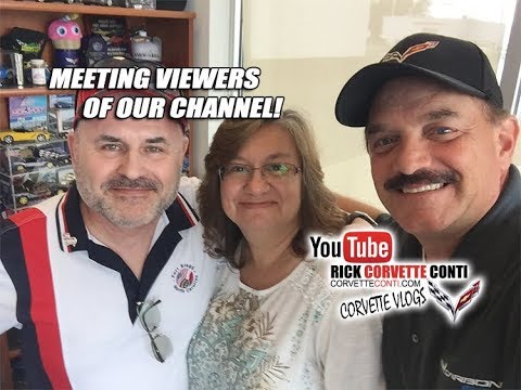 MEETING VIEWERS OF OUR CHANNEL   LABOR DAY CORVETTE SURPRISE VISIT Video