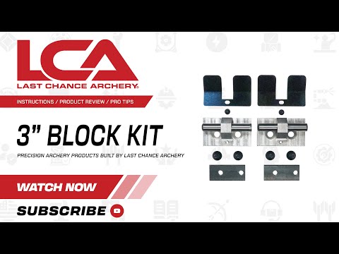 3″ Block Kit + Instructional