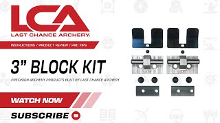 3″ Block Kit + Instructional