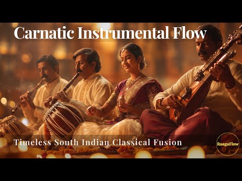Carnatic Instrumental Flow – South Indian Classical Serenity | RaagaFlow
