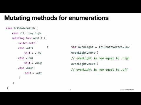 The Swift Programming Language Book: Methods - The Video Version