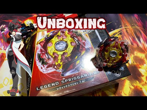 Legend Spriggan .7.Mr Starter (B-86) Unboxing & Review! | Beyblade Burst God/Evolution!