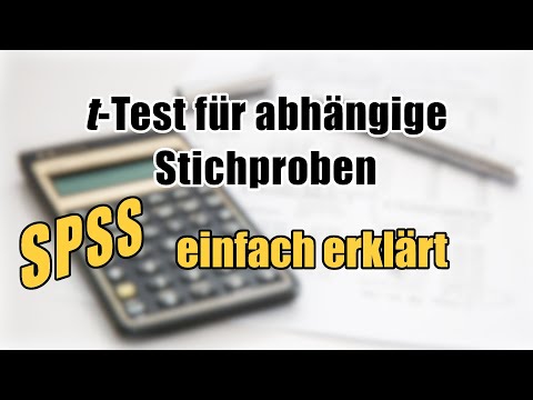 t-Test in SPSS für abhängige Stichproben (einfach erklärt)