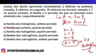 Um Atomo Apresenta Normalmente 2 Eletrons Na Primeira Camada 8