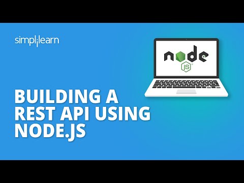 Building A REST API Using Node JS | Node js RESTful API Tutorial | Node js Tutorial | Simplilearn