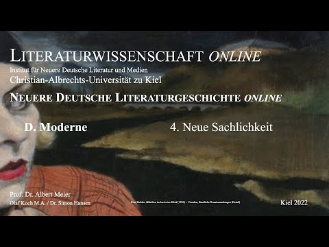 Literaturgeschichte online - Moderne (Neue Sachlichkeit) 17 von 17
