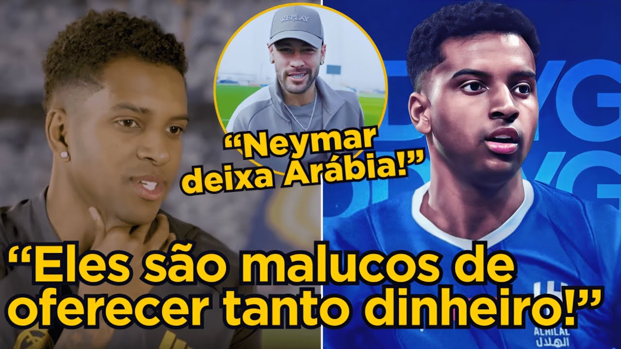 🚨SUBSTITUTO DO NEY! AL HILAL VAI ATRÁS DE RODRYGO COM SAÍDA DE NEYMAR!