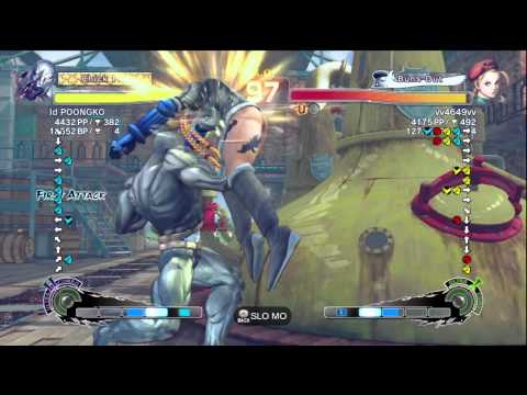 SSF4 AE Id POONGKO (Seth) Vs vv4649vv (Cammy)