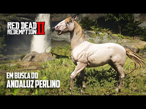 Em busca do MISTERIOSO cavalo ANDALUZ PERLINO - Red Dead Redemption 2