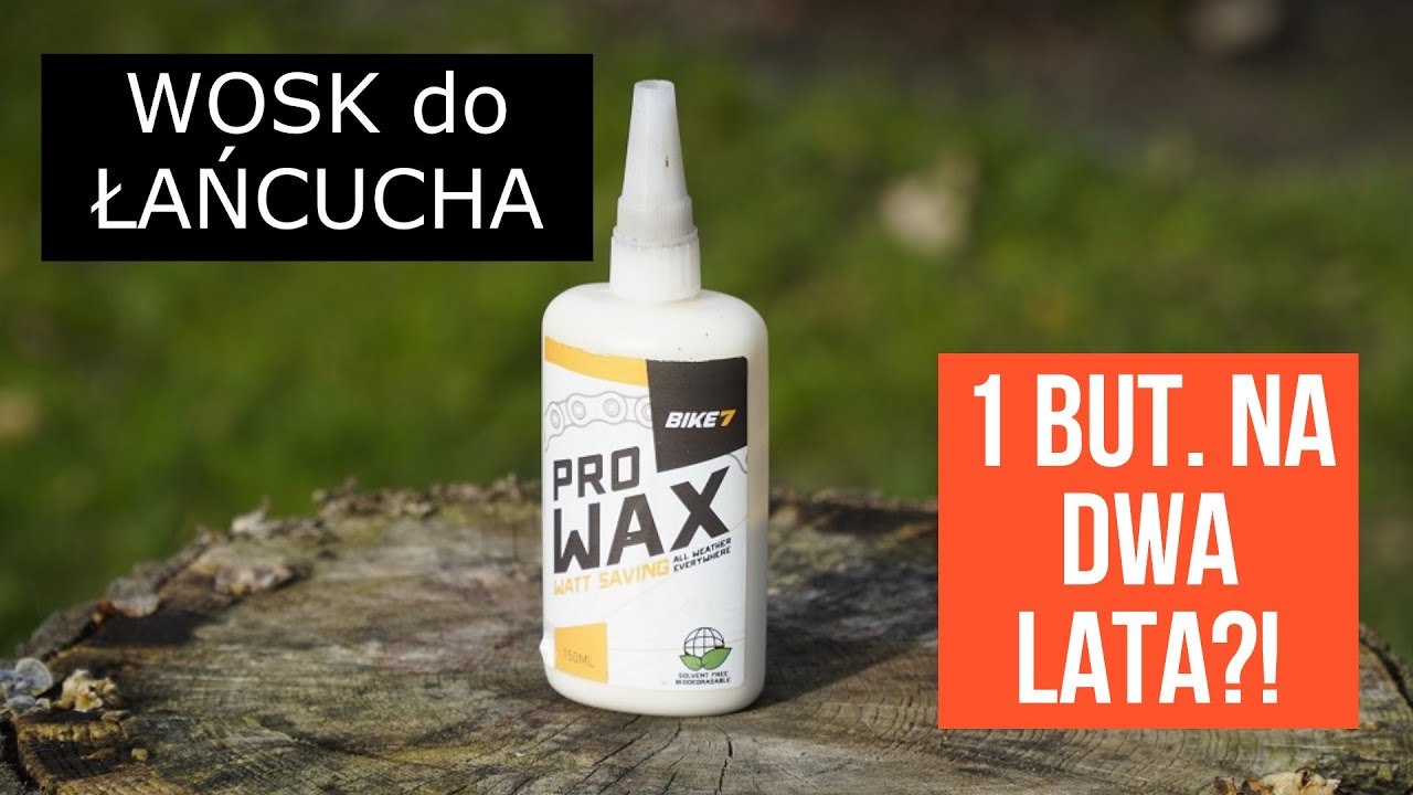 Wosk do łańcucha rowerowego z Belgii. Mistrz kat. cena/wydajność