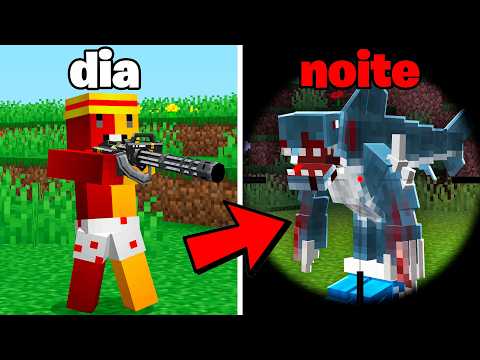 BRAINROTS ITALIANOS vs MOD DE ARMAS no Minecraft