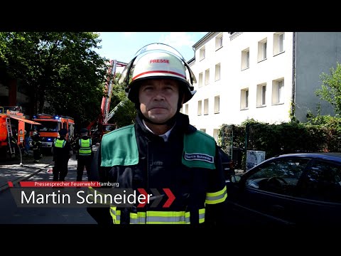 🔴[FEU3] Dachgeschosswohnung in Wilhelmsburg ausgebrannt